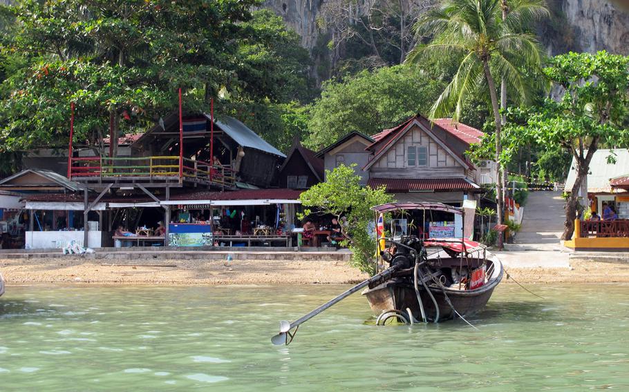 West Railay features quaint island-flavored bars.