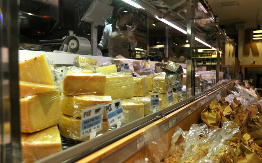 It would be hard to visit Percosi Enogastronomici Di Ricerca in Moro, Italy, without sampling at least some cheese. The cheese shop is an offshoot of the Perenzin family dairy.