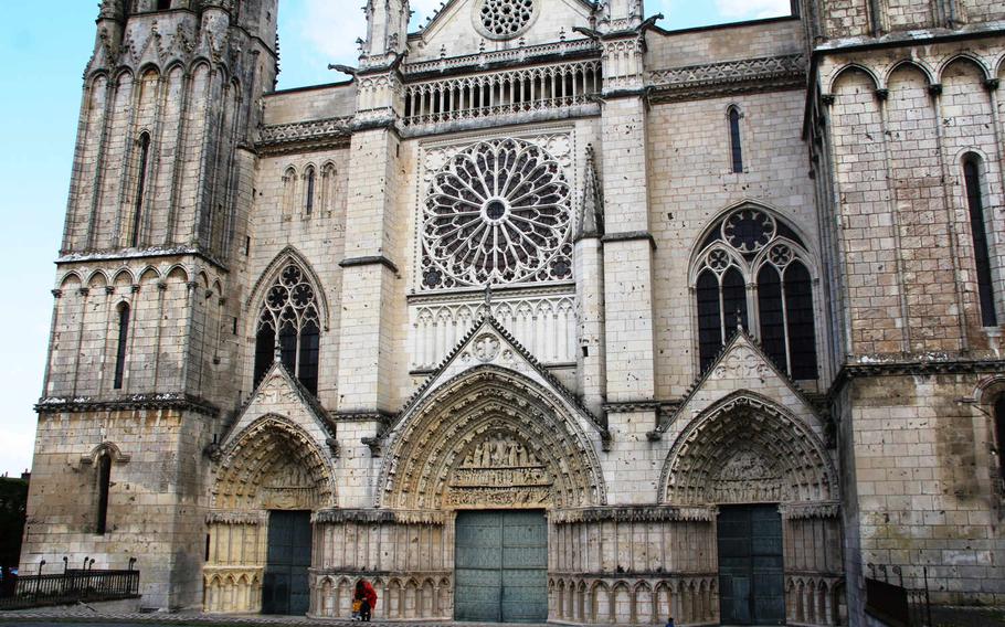 The town of Poitiers is the regional capital of the Poitou-Charentes region. Poitiers  is noted for outstanding Romanesque monuments, including the church of Notre-Dame-la-Garde, which has an elaborately sculpted facade.

Leah Larkin/Special to Stars and Stripes