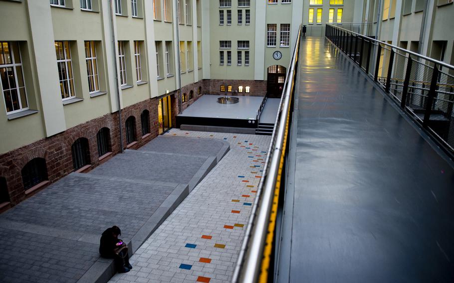 Housed in a former shoe factory, the Dynamikum museum in Pirmasens, Germany, has two floors and 4,000 square meters of interactive exhibit space.