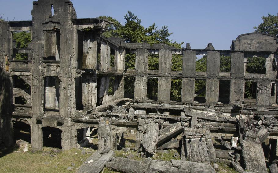 Century-old barracks that once housed U.S. and Filipino soldiers are collapsing on Corregidor Island in the Philippines.