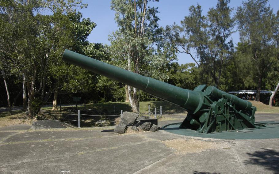 Massive guns on Corregidor Island designed to target ships were useless against Japanese aerial attacks during World War II.