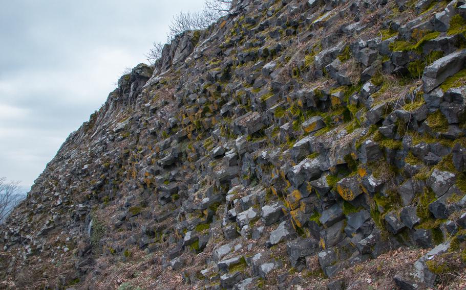 While doubtful there is an abundance of amateur geologists among the military communities of Vilseck and Grafenwoehr, Germany, any nature lover should be able to appreciate the basalt formations that make up the hilltop in Parkstein, Germany.