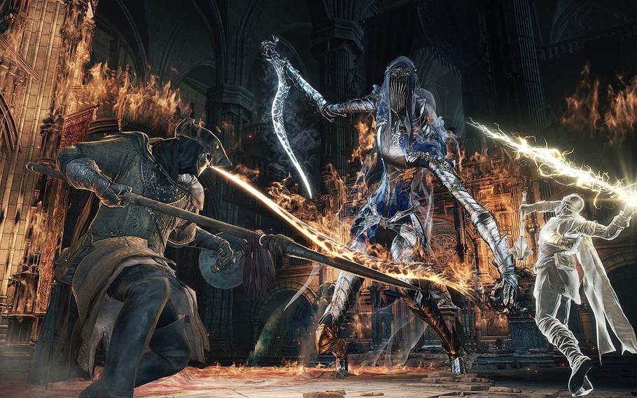 With "Dark Souls III," players once again find themselves in the familiar role of a lone warrior battling an army of evil.