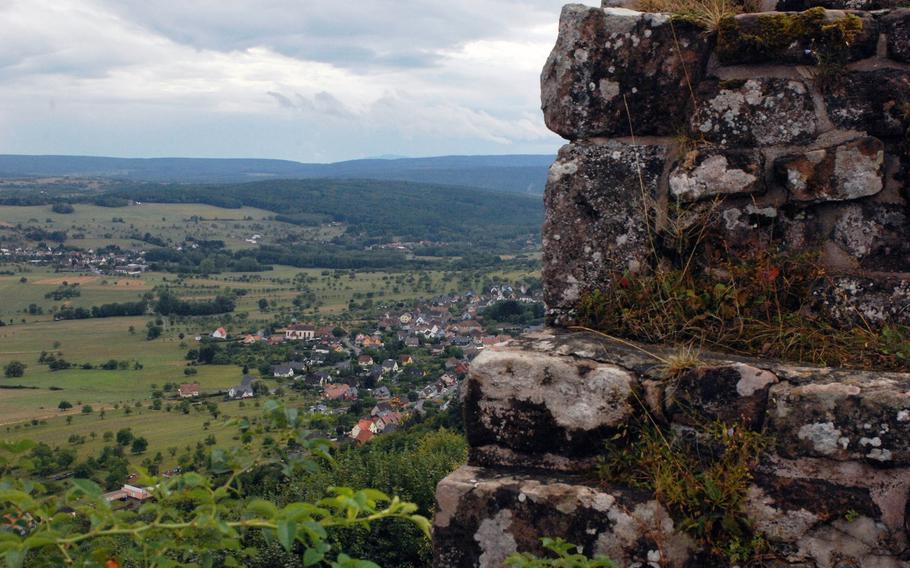 A visit to the ruins of the Haut-Barr Castle in Saverne, France, offers an awe-inspiring view of the surrounding Alsatian countryside.