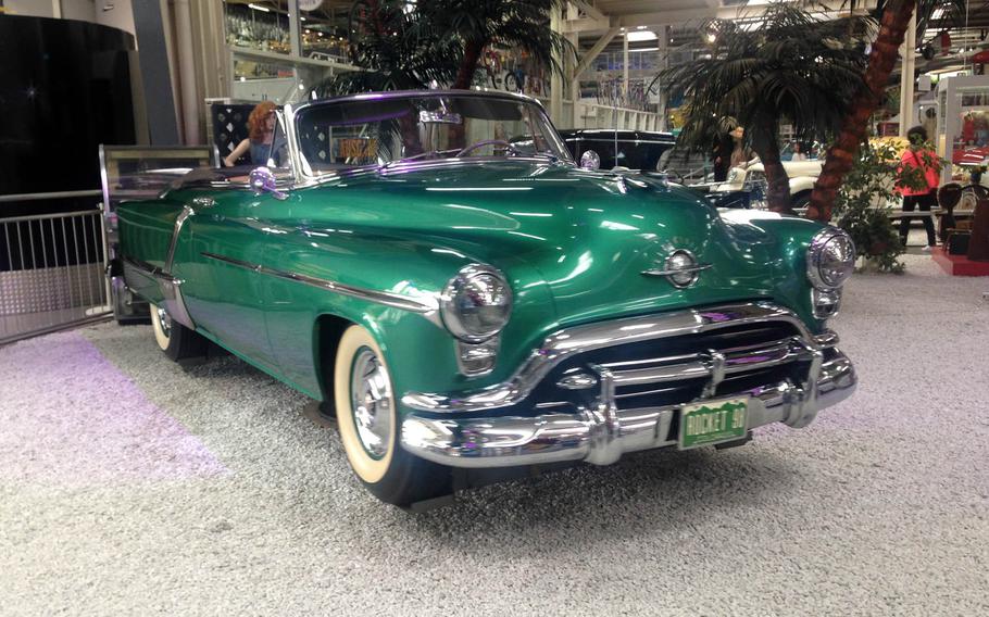 The Auto and Technik Museum has a huge collection of classic American cars, such as this rare 1952 Oldsmobile 98. There also are Corvettes, Thunderbirds and the futuristic-looking DeLorean.