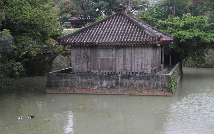 Shurijo Castle features picturesque grounds that are both perfect for a stroll as well as for quiet reflection in Okinawa, Japan.