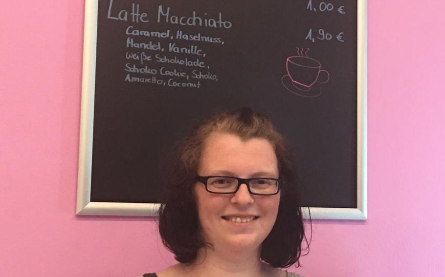 Daniela Raab owns and operates Splashy Donuts, an independent doughnut and coffee shop in Weiden, Germany.