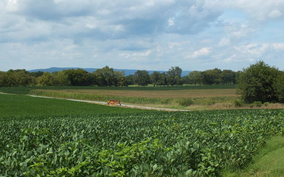 Fields of the Thomas Farm, which was the scene of the heaviest fighting in the Battle of Monocacy, July 9, 1864, near Frederick, Md. 