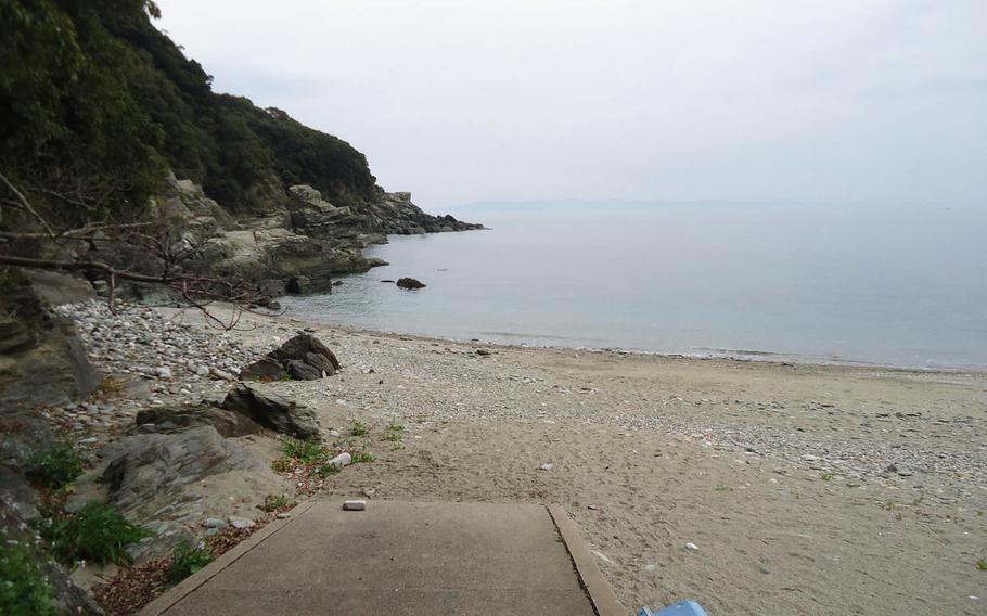 Glen Holm, the lone survivor of a Sept. 4, 1945, B-29 superfortress crash in Nagasaki, Japan, was taken here and protected by locals who had experienced an atomic bombing less than a month earlier. The young flight officer was put on a boat at this spot and taken to a hospital for medical treatment.