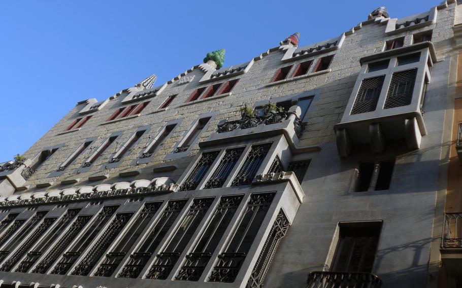 The Palau Guell, just off of Las Ramblas, was one of the first important buildings designed by Antoni Gaudi. Built for industrialist and politician Eusebi Guell, it now houses a museum with works by Gaudi and contemporaries.