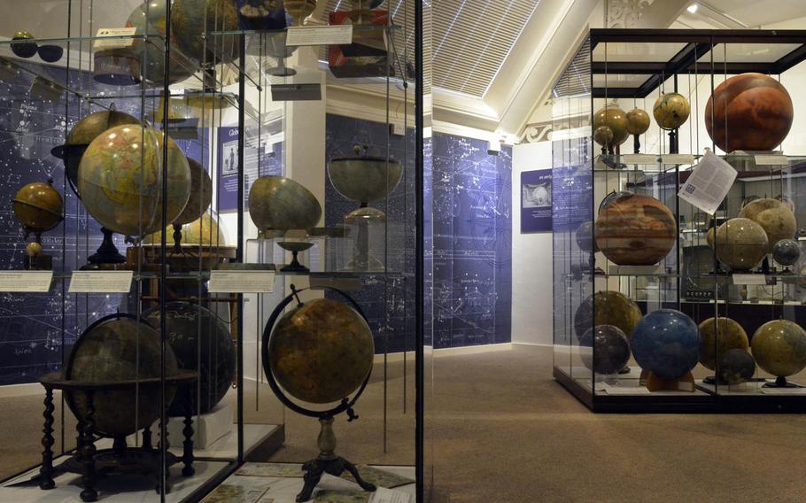 The Museum forms part of the Department of History and Philosophy of Science at the University of Cambridge. This collection includes globes of the Earth and many other planets from the 17th to the 20th centuries.