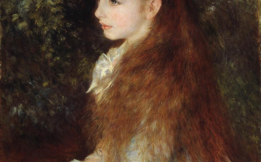 Pierre-Auguste Renoir's portrait of Irene Cahen of Anvers is one of dozens of works on display at the Museo di Santa Caterina in Treviso, Italy. "History of Impressionism" runs through April 17.

Courtesy of Museo di Santa Caterina