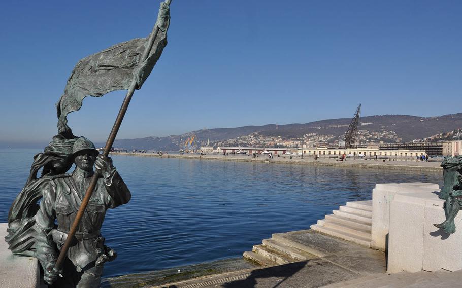 Unlike many smaller communities to the west, Trieste doesn't offer much in the way of beaches. The capital of the Friuli-Venezia Giula region is known more for its harbor.