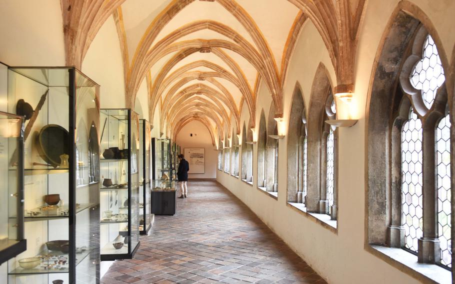 The first Middle Ages hall at the Regensburg Museum of History, housed in a 13th-century Minorite monastery, showcases objects from the very first Bavarian tribe.