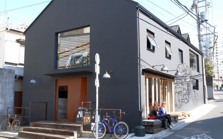 Deus Ex Machina Cafe is in Harajuku, one of Tokyo's epicenters of street and youth culture.