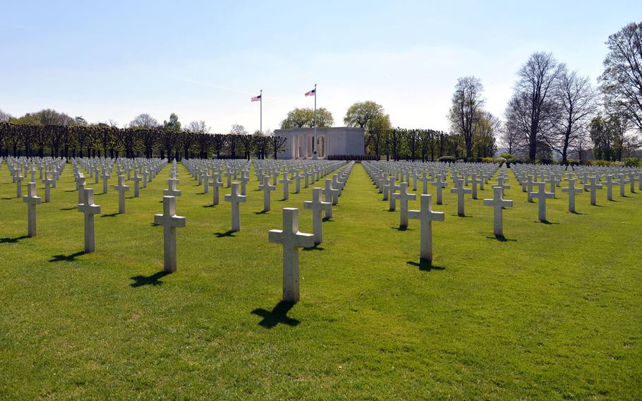 There are 4,153 American World War I dead buried at St. Mihiel American Cemetery in France.