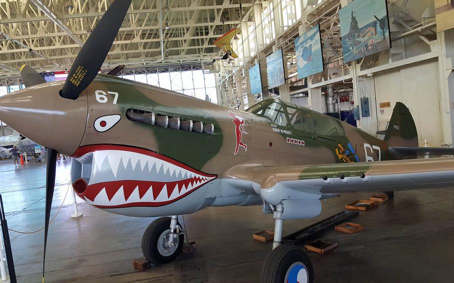 The P-40 Flying Tiger is perhaps the most recognizable fighter plane used by the United States in World War II.