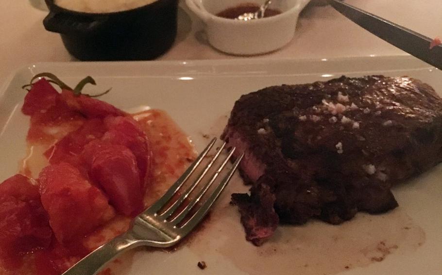 The Meatery?s menu includes numerous cuts popular among American steak eaters, including T-bones and ribeye steaks. The prices at this Stuttgart eatery are steep, ranging anywhere from $40 to $70.