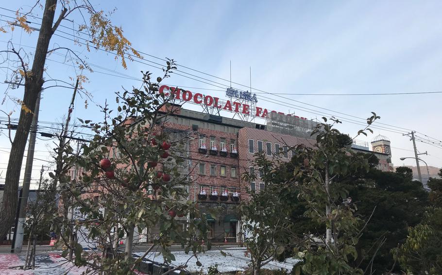 Factory tours are suspended due to renovations - but when they resume in July 2019, visitors will be able to watch Shiroi Koibito cookies being made.
