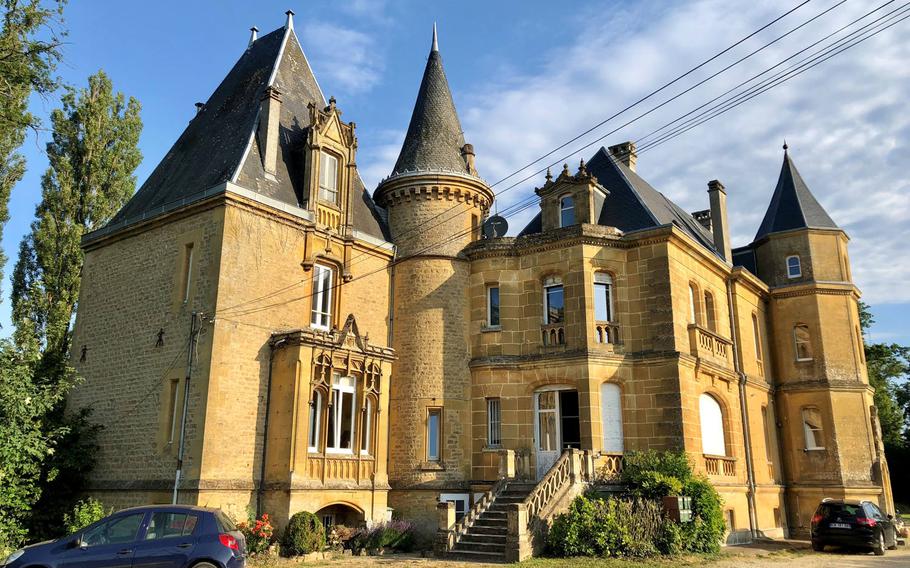 The Chateau de Bellevue on the outskirts of Sedan, Where French Emperor Napoleon III surrendered to Kaiser William I, after the Battle of Sedan during the Franco-Prussian War. The French defeat led to the unification of Germany.
