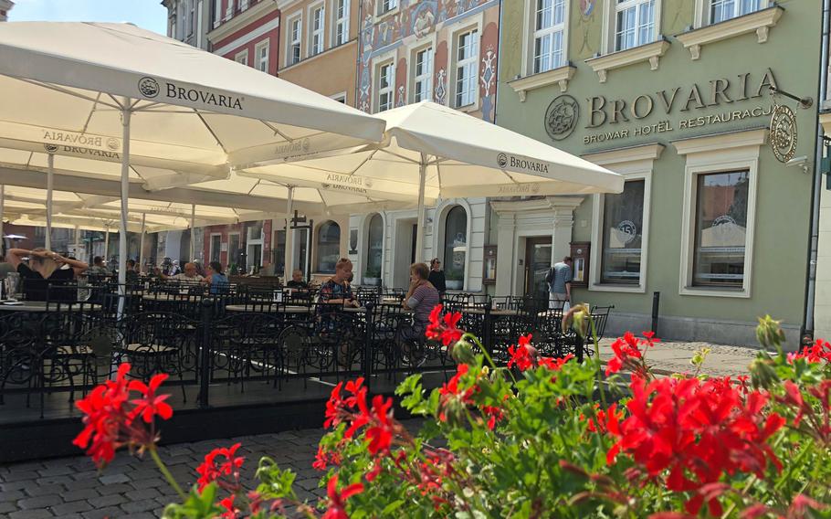 The Brovaria in Poznan, Poland, brews its own beer and offers a full bar, restaurant and even has its own 21 room hotel.