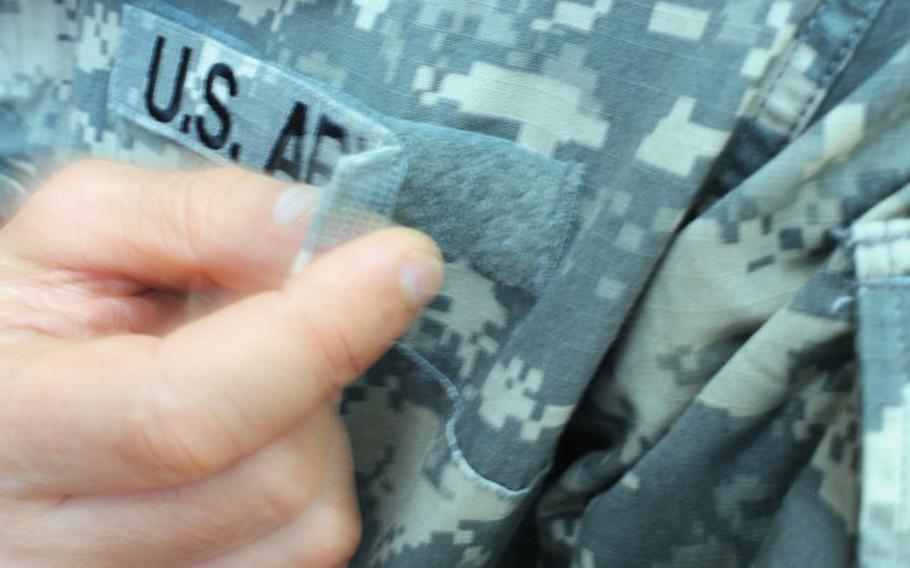 Recently announced changes to the Army Combat Uniform involve allowing Soldiers to sew on certain items to their uniform in lieu of using the provided Velcro. 