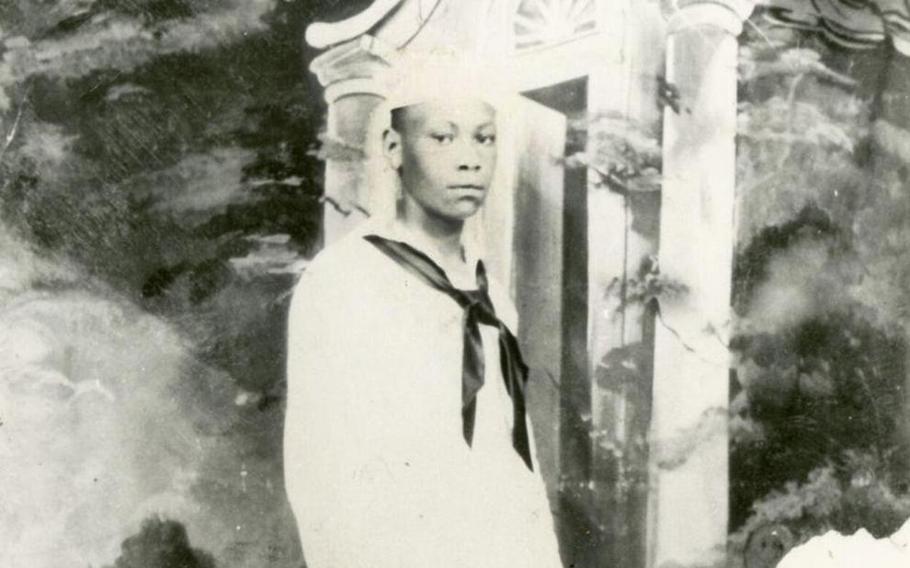 Navy Mess Attendant 3rd Class Isaac Parker, 17, of Woodson, Arkansas, was killed aboard the USS Oklahoma during the Dec. 7, 1941 surprise attack by Japan on Pearl Harbor which officially began the United States’ involvement in WWII.