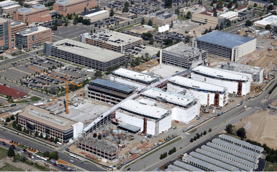 Construction continues at the Replacement Medical Center at VA Eastern Colorado Health Care System, Denver, Colo.