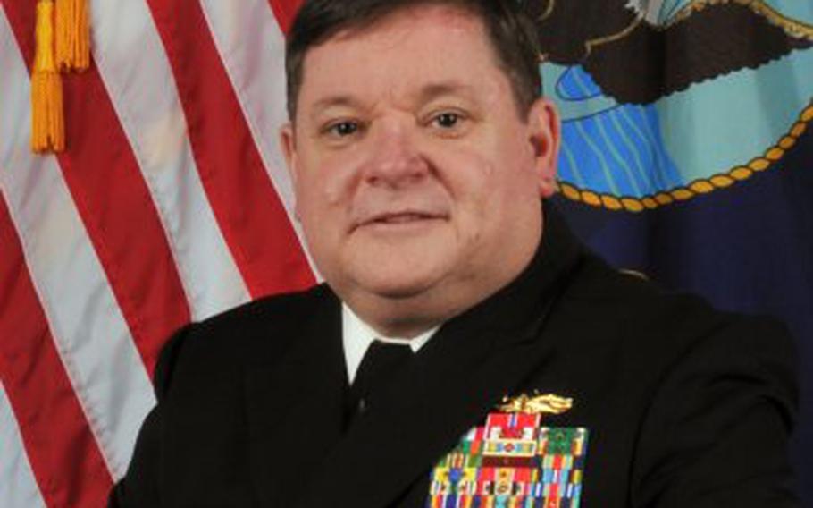 Capt. Michial S. Warrington was removed from his post as hospital commander at Naval Station Rota on March 9, 2015.