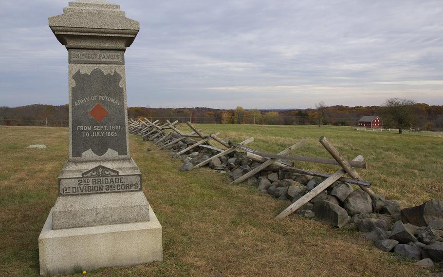 Gettysburg National Military Park, Oct. 31, 2015.