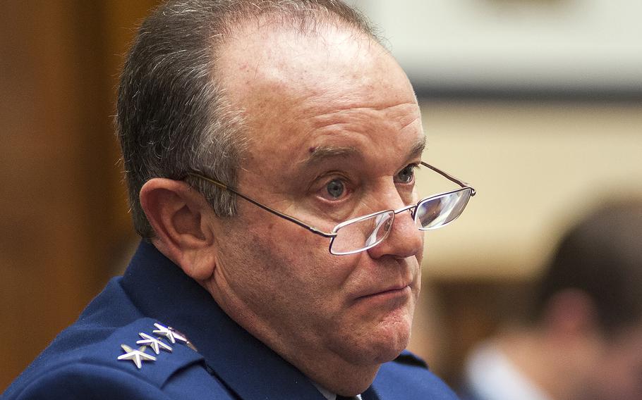 Gen. Philip Breedlove, commander of the Supreme Allied Command Europe and the U.S. Europe Command, attends a House Armed Services Committee hearing in Washington, D.C., on Feb. 25, 2016.