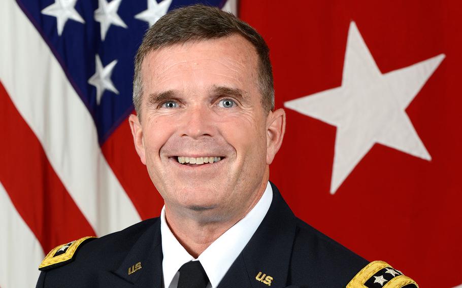 U.S. Army Lt. Gen. Thomas C. Seamands, chief of the Army Human Resources Command.