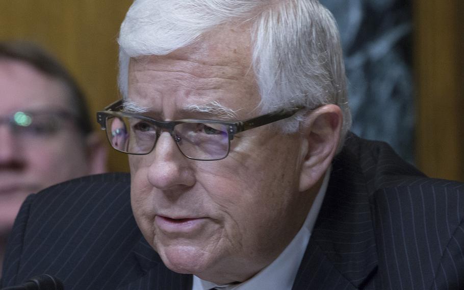 Former Senate Budget Committee Chairman Mike Enzi, R-Wyo., died Monday after suffering serious injuries in a bicycle accident near his home in Gillette, Wyo.