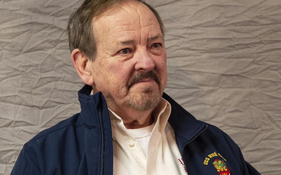 Vietnam veteran A.B. Grantham is interviewed at Stars and Stripes' office in Washington, D.C. in January, 2018.
