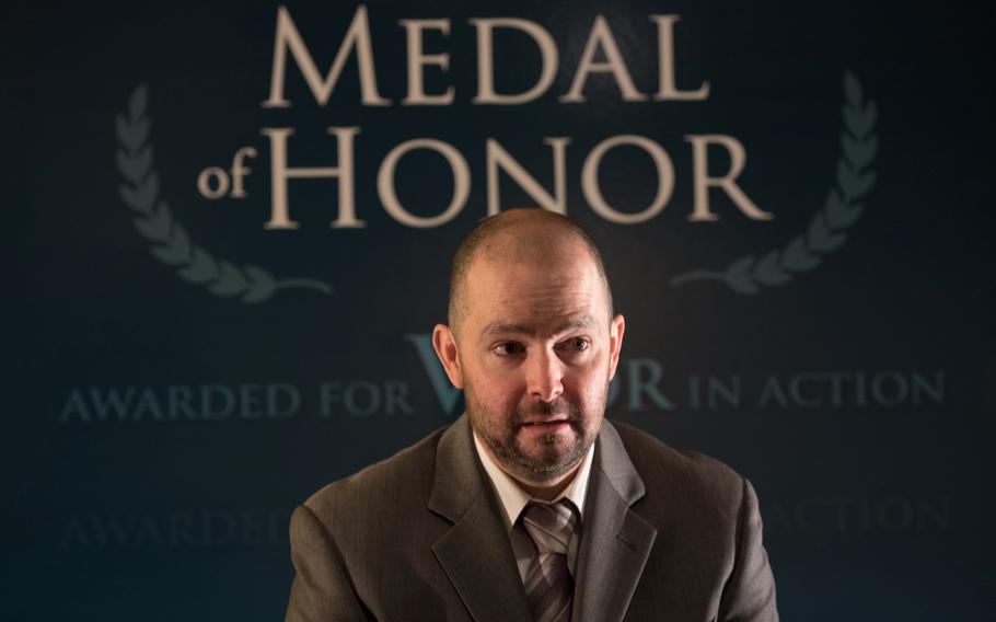 Ronald J. Shurer II, a former U.S. Army Special Forces medic, will be awarded the Medal of Honor by President Donald Trump at a White House ceremony on Oct. 1, 2018. 