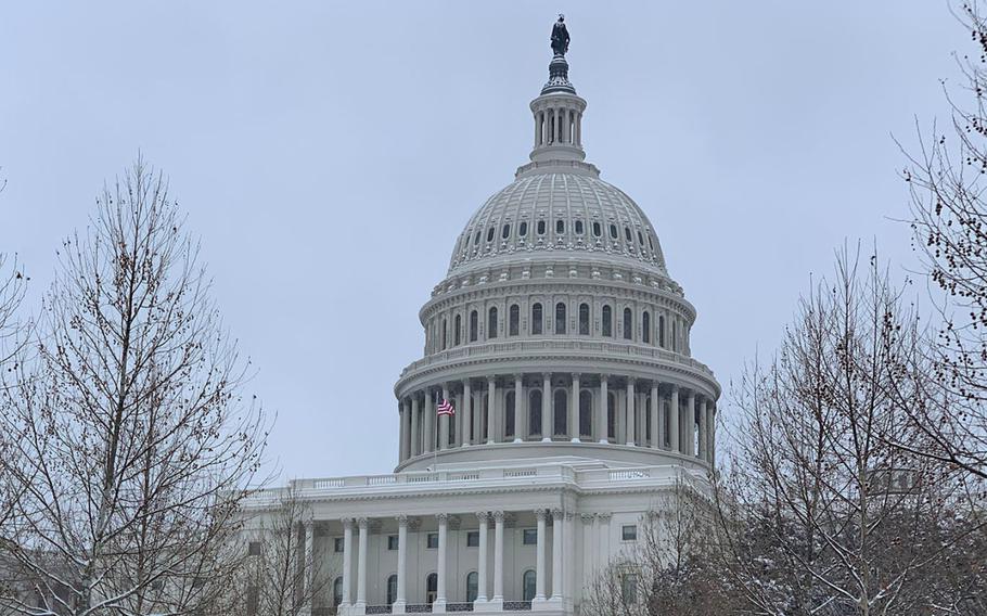 he U.S. Capitol Building as seen on Jan. 13, 2019.