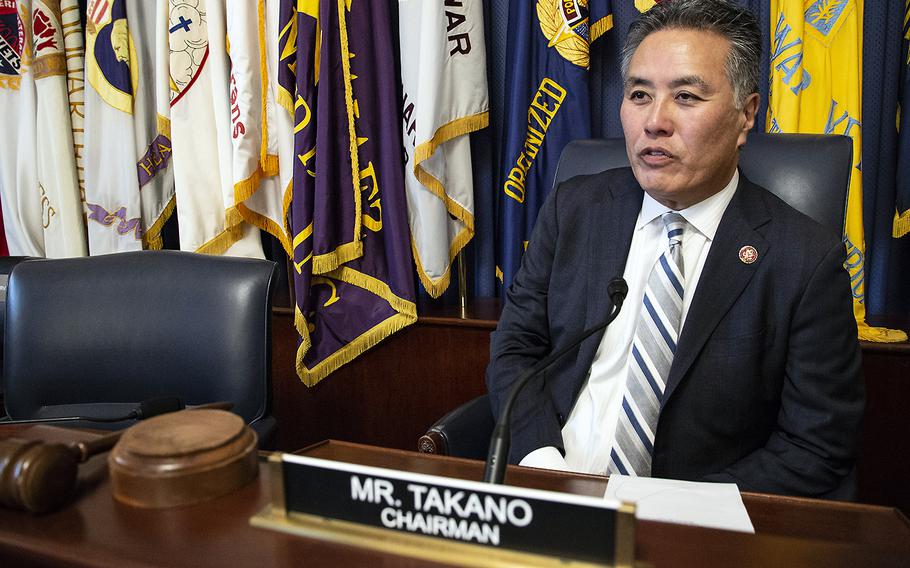 House Committee on Veterans’ Affairs Chairman Mark Takano, D-Calif.