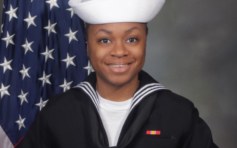 Seaman Recruit Kierra Evans, 20, collapsed Feb. 22 during the final run portion of her physical fitness assessment at the Navy's Recruit Training Command Great Lakes in Illinois. Evans died several hours later.