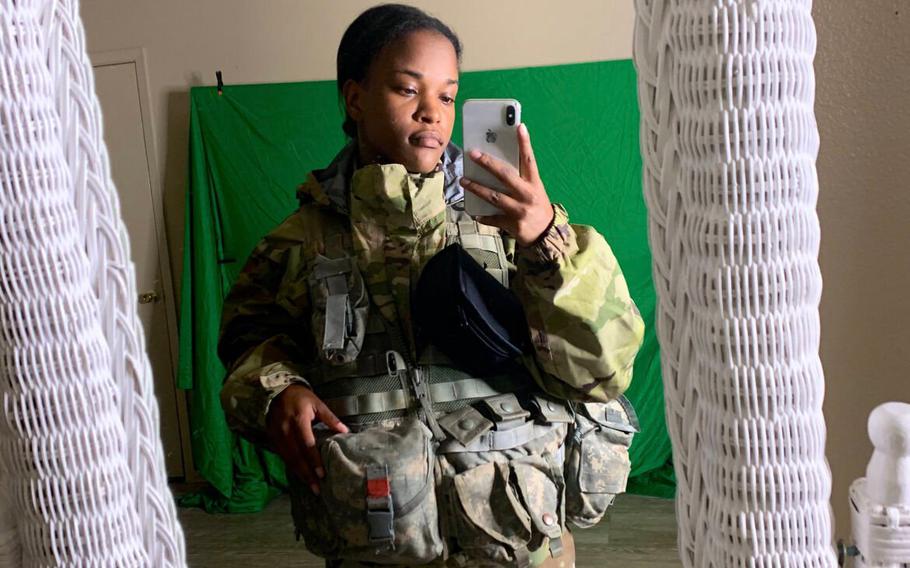 2nd Lieutenant Deja Harrison feels she was discriminated against when Harrah’s New Orleans refused to let her into its casino on Oct. 5, 2021.