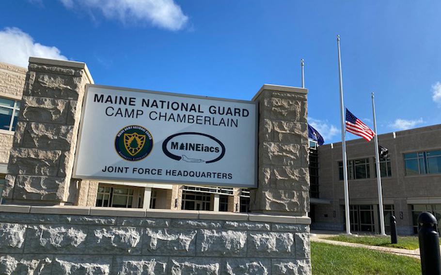 Camp Chamberlain, the headquarters for the Maine National Guard, in Augusta, Maine is shown in this Sept. 11, 2020 photo.
