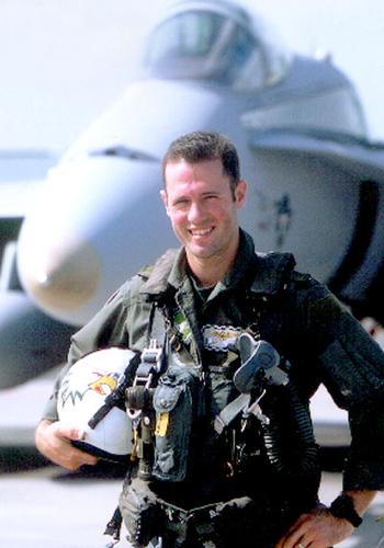 Navy Lt. Nathan White, an F/A-18 pilot from Atsugi Naval Air Facility and the USS Kitty Hawk, was shot down and killed in a "friendly fire" incident over Iraq April 2.