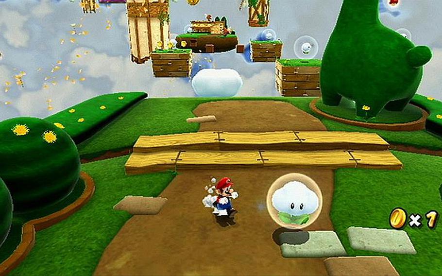 Mario faces plenty of interesting challenges in "Super Mario Galaxy 2" for the Wii.