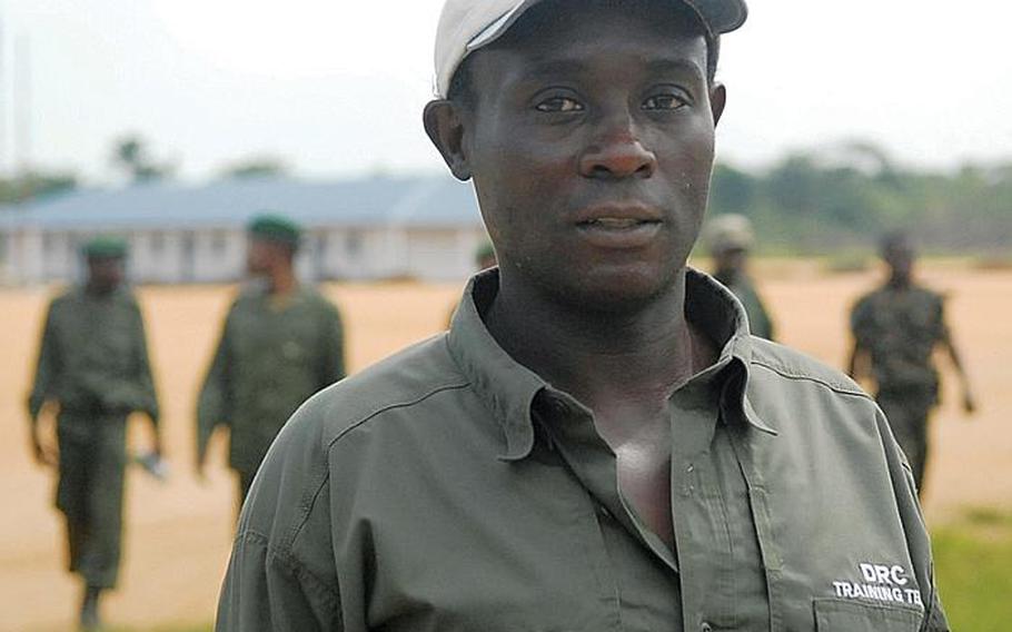 Emmanuel Muhozi, a counselor at Camp Base in Kisangani, works with soldiers to raise consciousness about the problem of sexual violence in the Democratic Republic of the Congo, where soldiers have been known to use rape as a weapon of war. The majority of soldiers within the American-trained battalion have been affected by sexual violence, whether as perpetrators, witnesses or victims of the crime, he said. U.S. officials hope the training these soldiers have received will minimize the chances that they commit atrocities in the future.