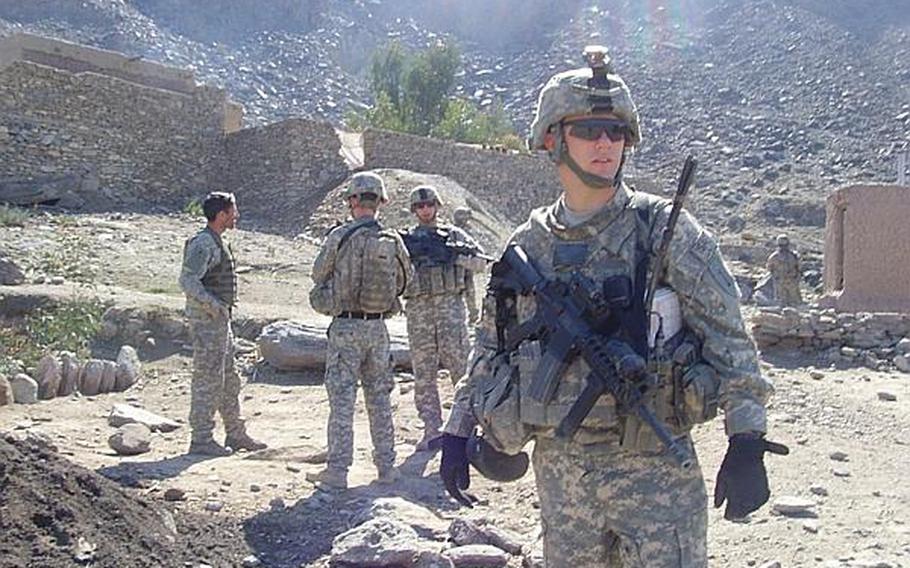 David Kaefring, who was 13 on Sept. 11, 2001, was awarded a Bronze Star as a corporal for his service as an artillery forward observer in Afghanistan from 2008 to 2009.