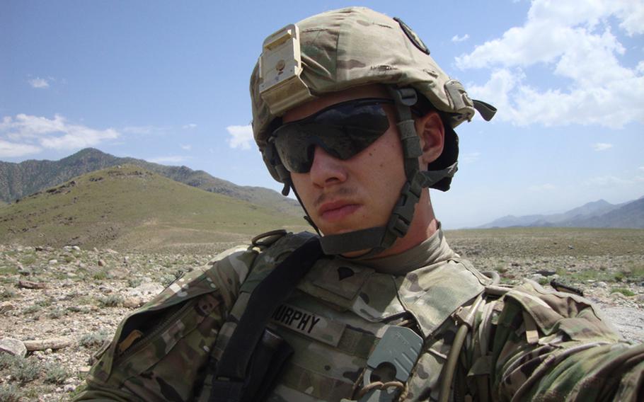 Army National Guard Spc. Joe Murphy, a devout Catholic, found practicing his faith difficult during a recent deployment to Afghanistan because of the scarcity of Catholic chaplaints.
