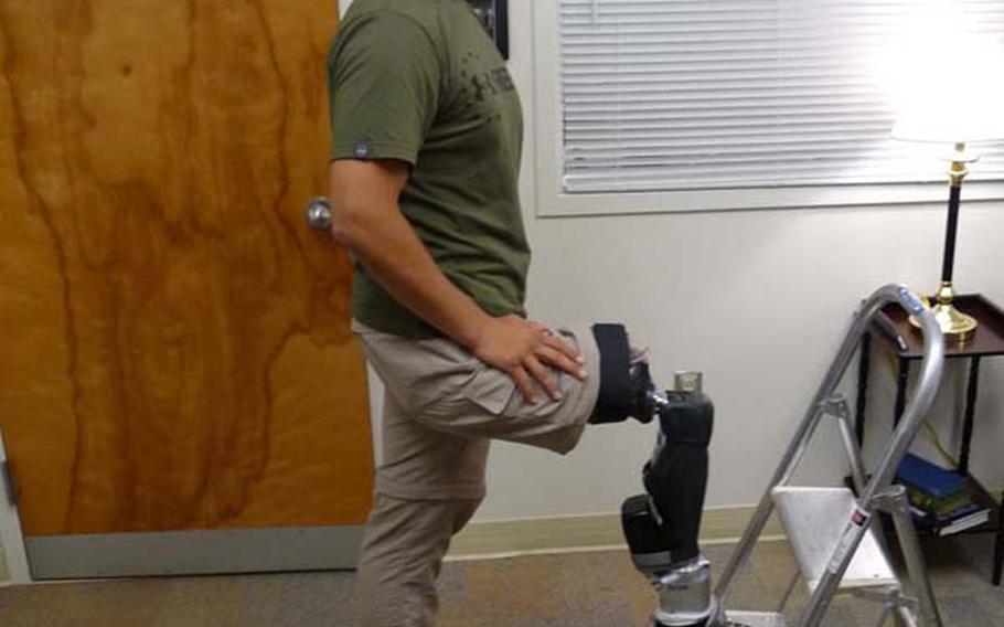 Thanks to his X2 microprocessor knee from Ottobock and BiOM ankle, developed by iWalk, retired Marine William Gadsby can walk with a natural gait like the uninjured, without pain and fatigue.