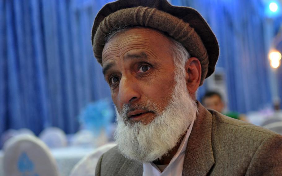 Said Abdul Ghaffar, a former mujahideen, recalls fighting against Soviet troops and the communist Afghan government during the 1980s. Ghaffar joined fellow former fighters at an event in Kabul commemorating the Soviet withdrawal from Afghanistan.