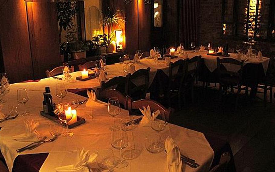 Antico Guelfo, a restaurant in Vicenza, Italy, is ideal for any special occasion, with candle lit tables set for two or tables designed for larger groups. The atmosphere and meal will definitely be enjoyed at this restaurant.