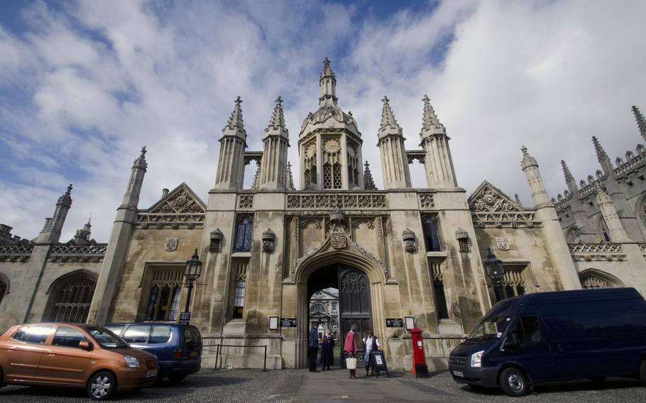 King's College was founded by King Henry VI in the 1400s. Visitors can pay to tour the college's chapel, which took more than a century to build.
